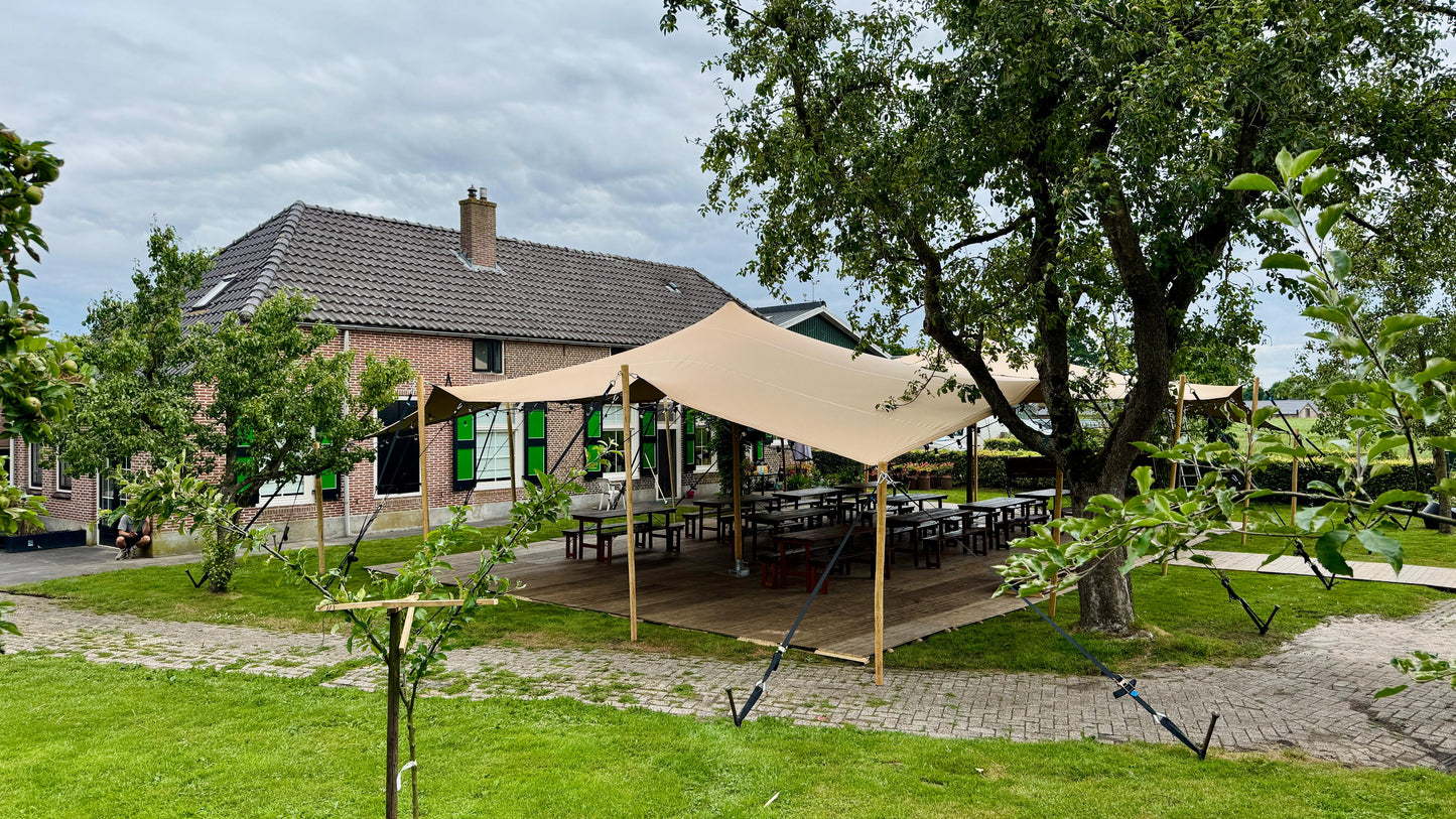 Stretchtent 15 x 10 meter