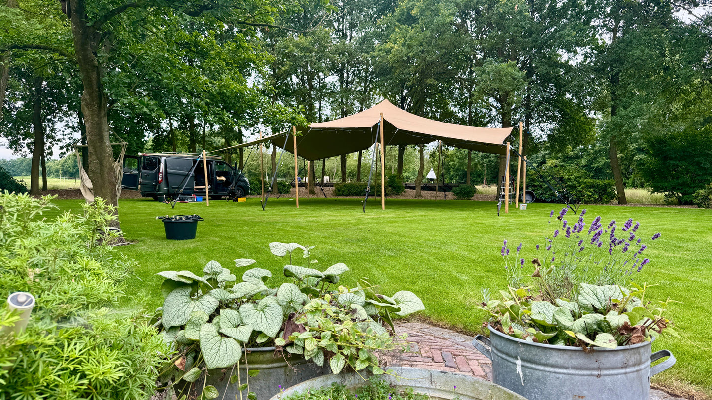 Stretchtent 7,5 x 10 meter