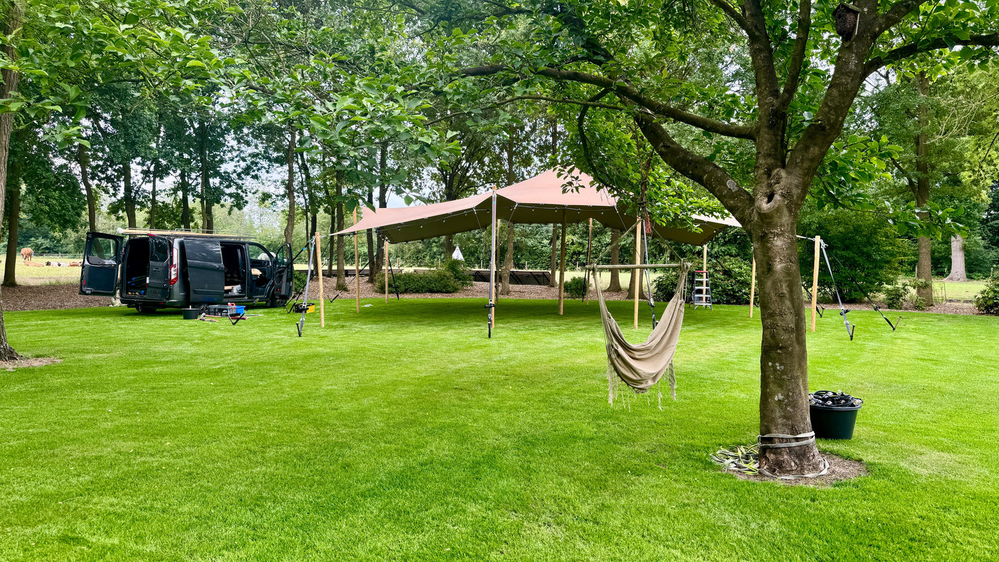 Stretchtent 7,5 x 10 meter