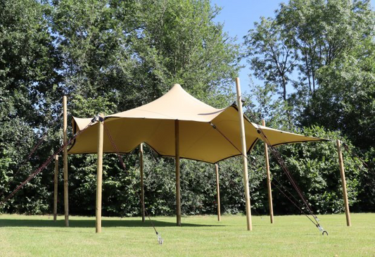 Stretchtent 4,5 x 4,5 meter