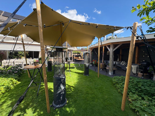 Stretchtent 4,5 x 4,5 meter