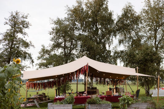 Stretchtent 6 x 7,5 meter