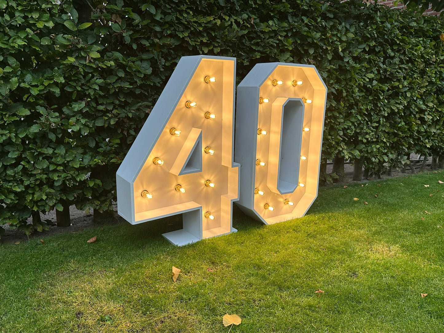 Lichtcijfers '0123456789'