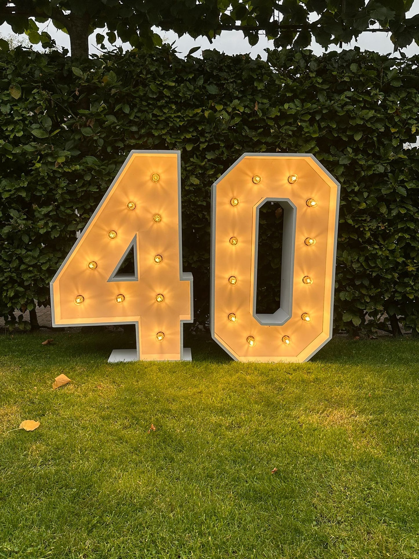 Lichtcijfers '0123456789'