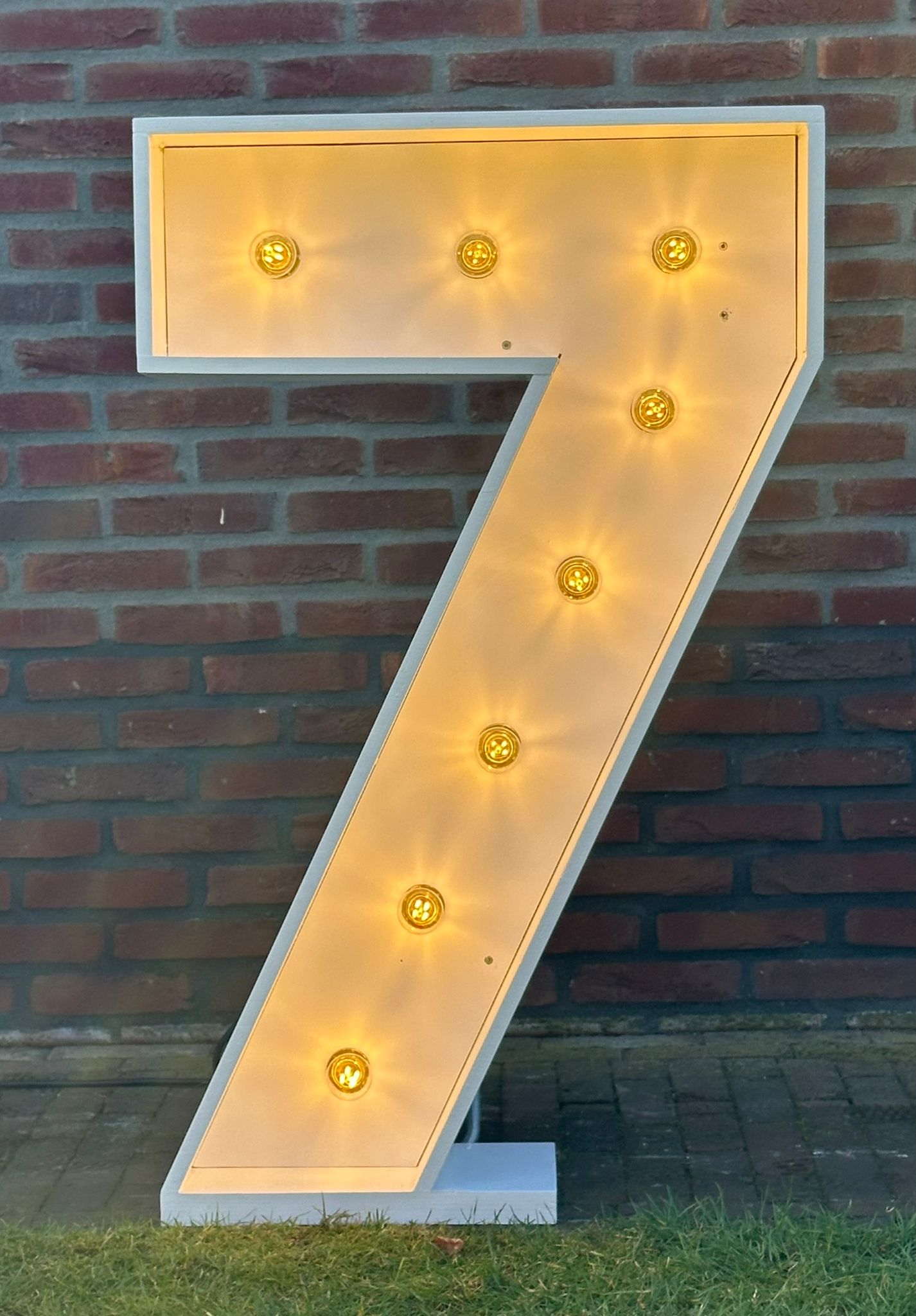 Lichtcijfers '0123456789'