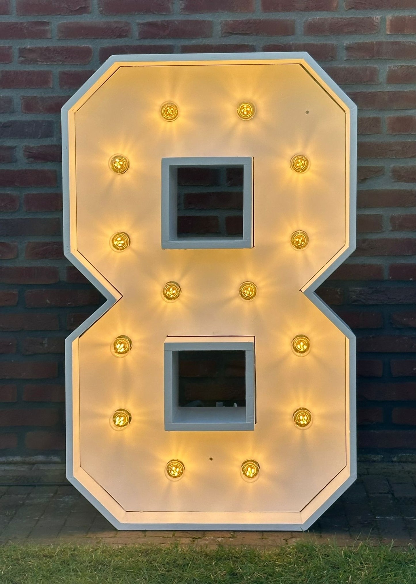 Lichtcijfers '0123456789'