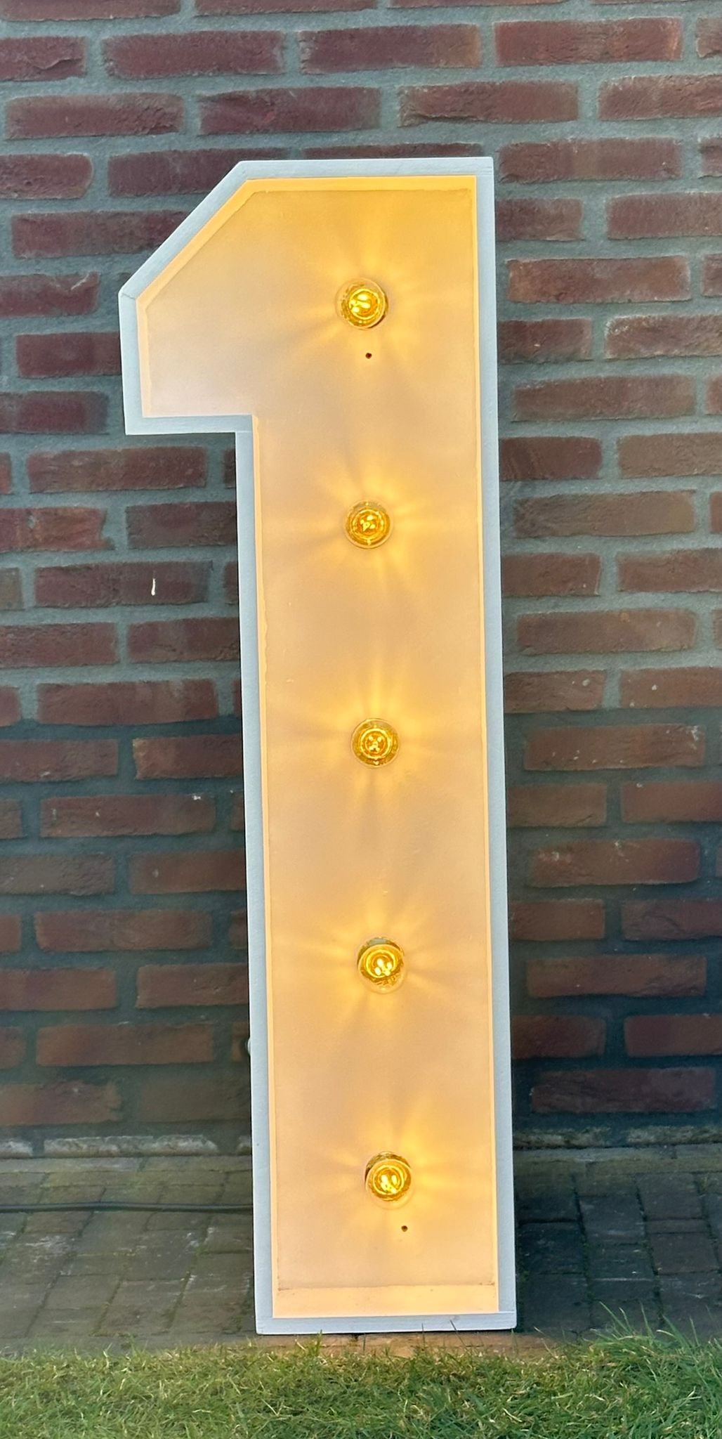 Lichtcijfers '0123456789'