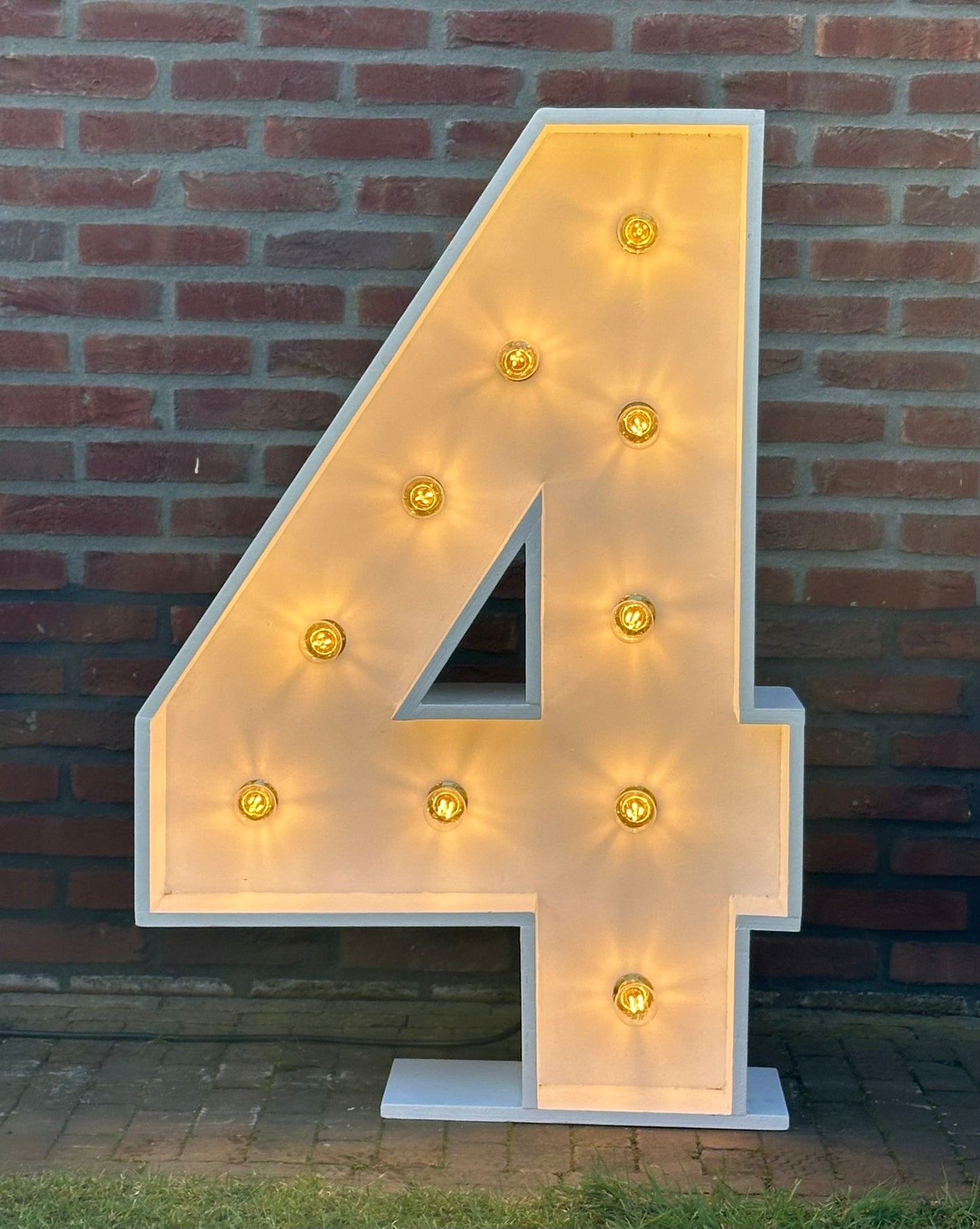 Lichtcijfers '0123456789'