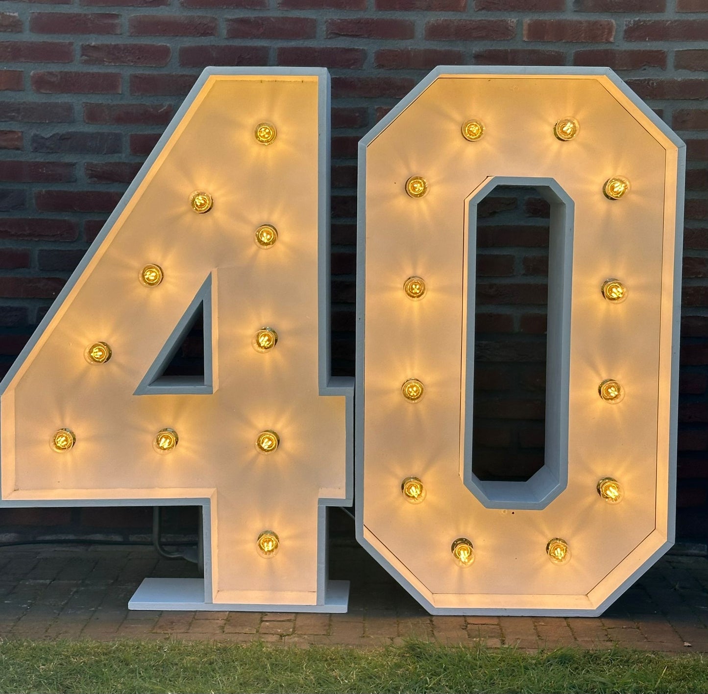 Lichtcijfers '0123456789'