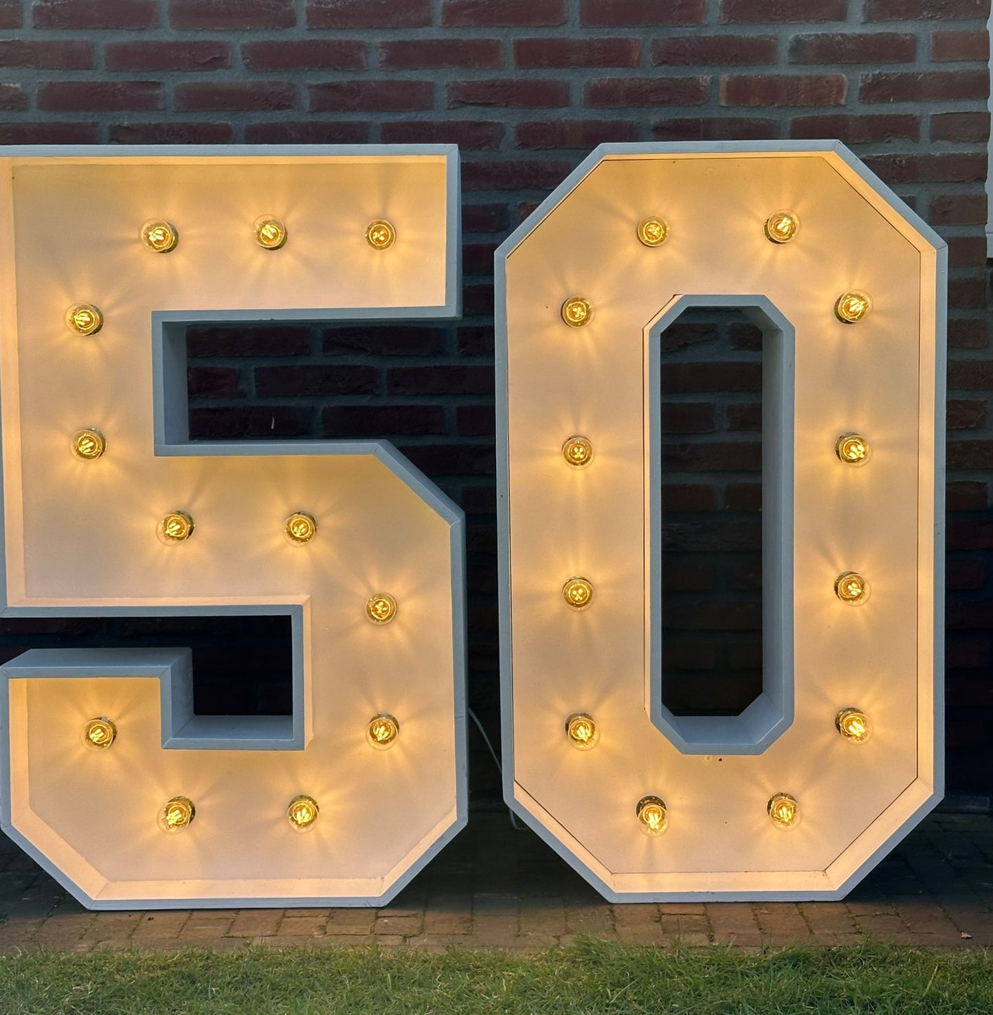 Lichtcijfers '0123456789'