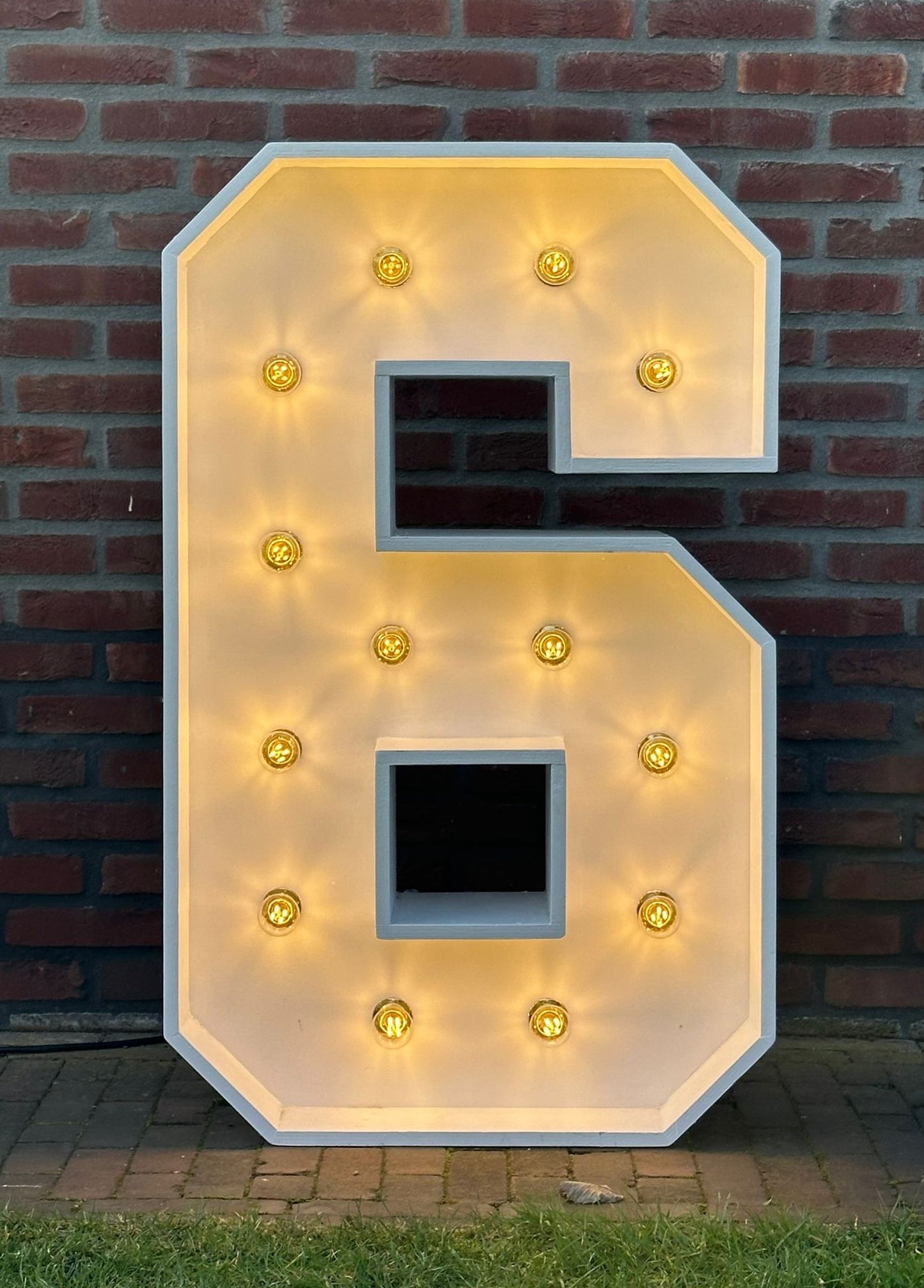 Lichtcijfers '0123456789'