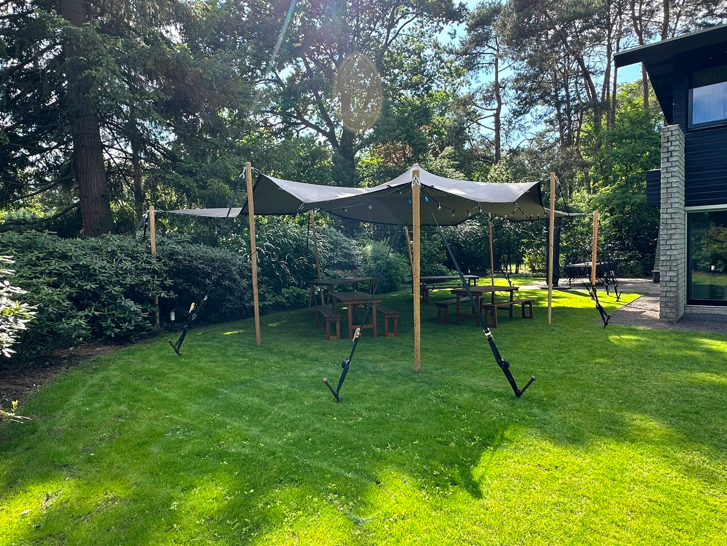 Stretchtent Stone Taupe 6x9